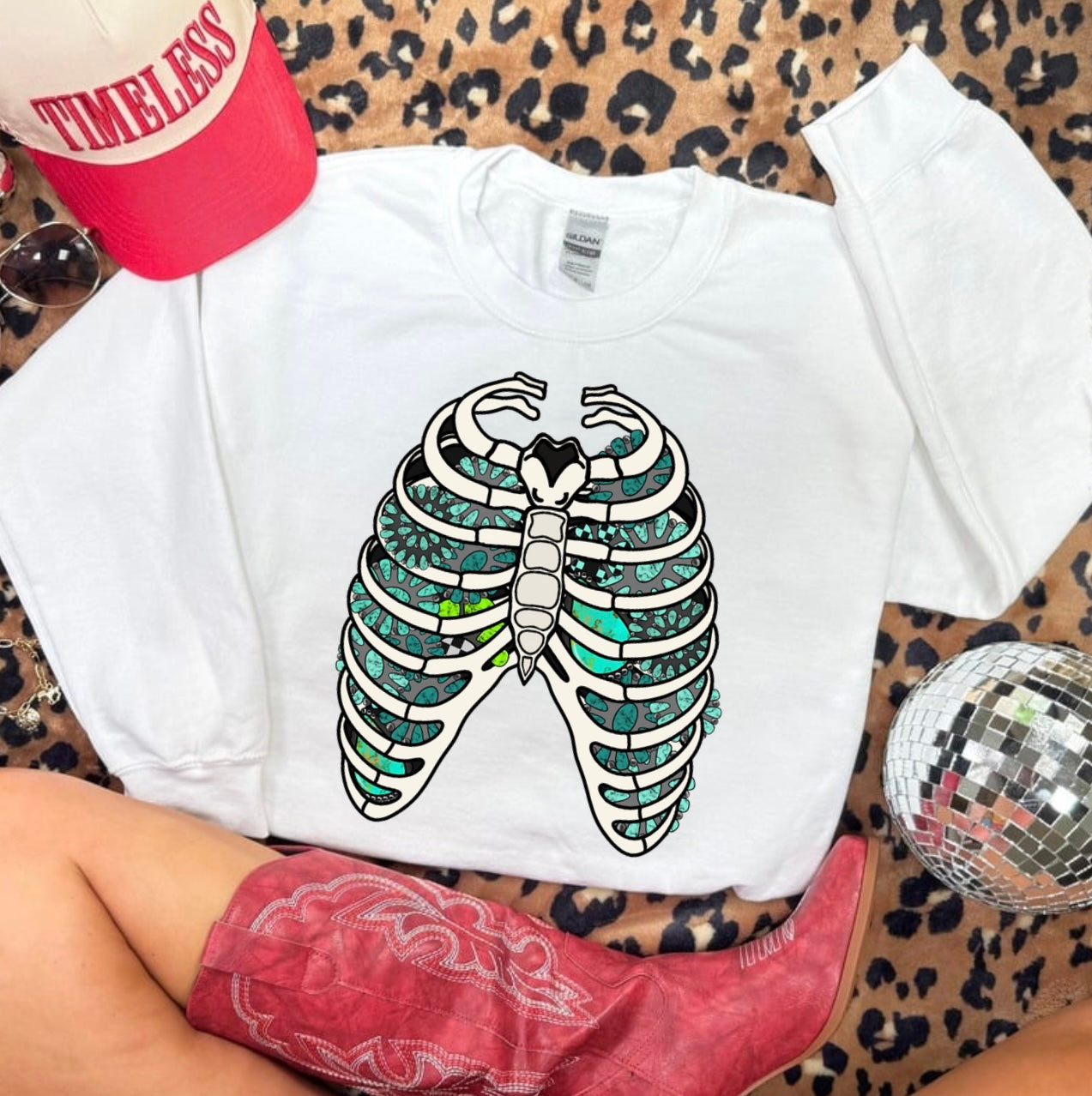 Made Of Turquoise Crewneck