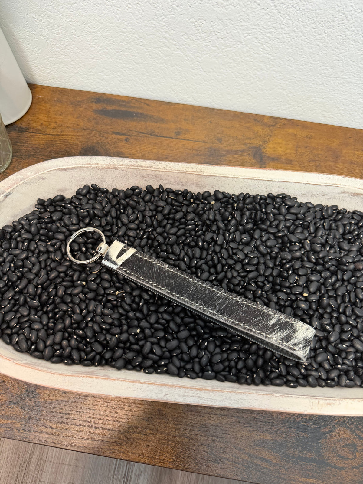 Genuine Cowhide Keychain
