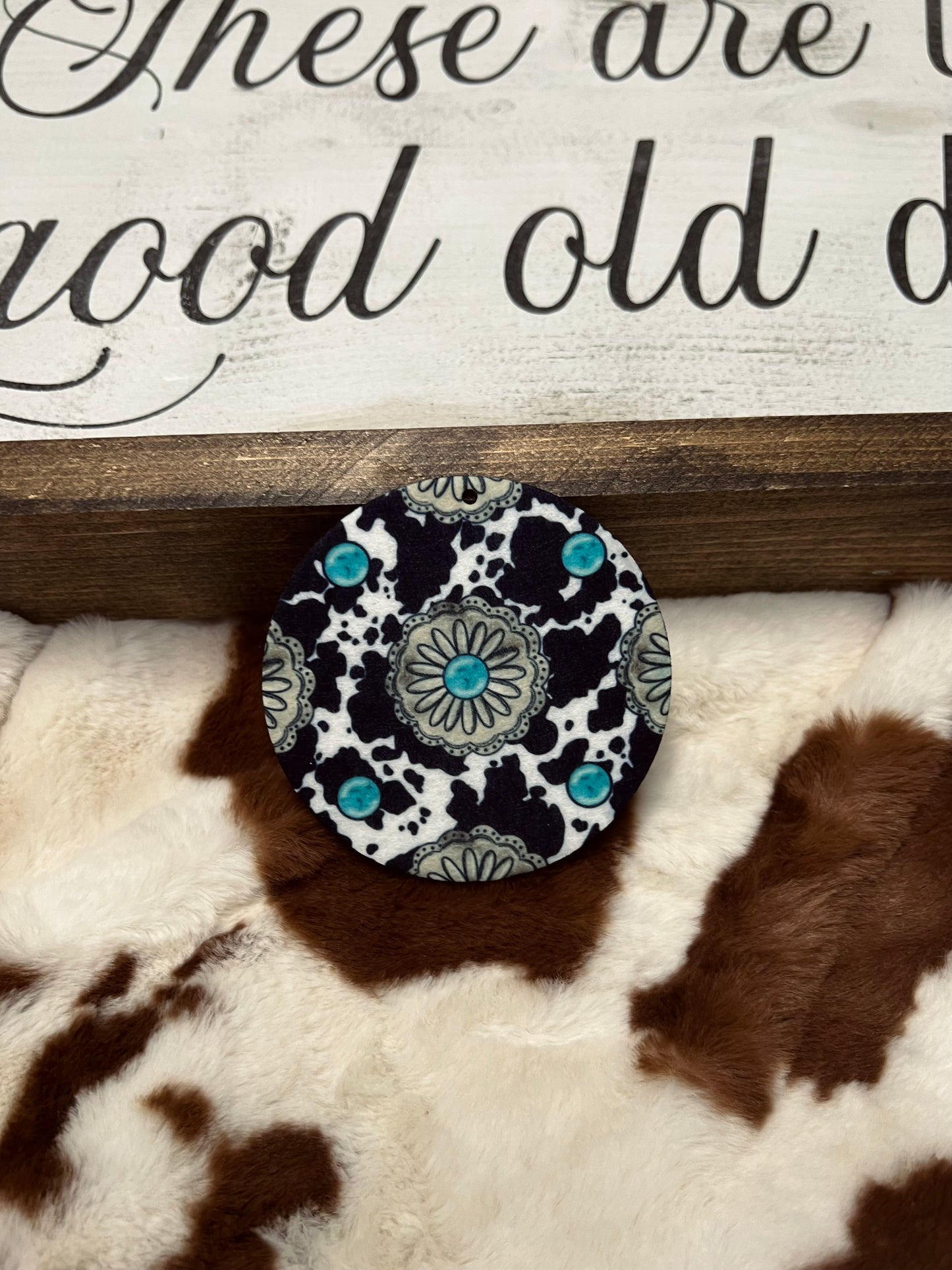 Turquoise Concho Freshie