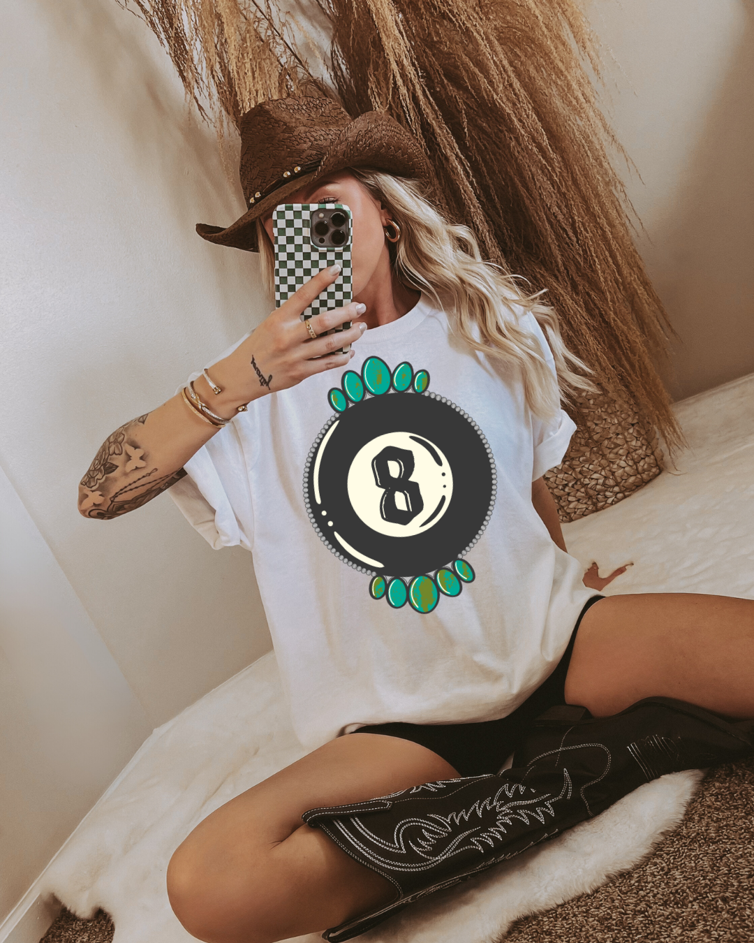 8 Ball Graphic Tee