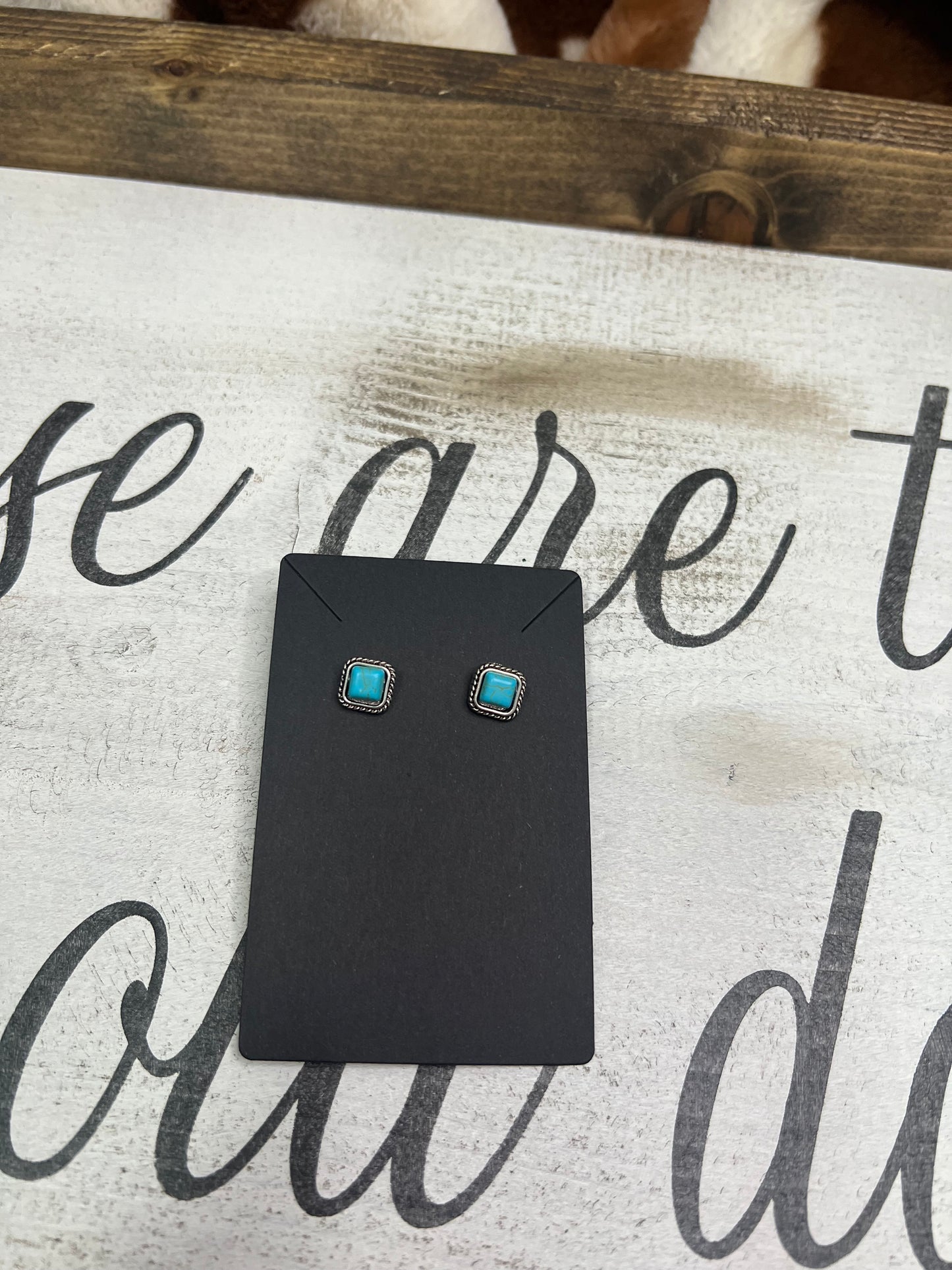 Turquoise Studs