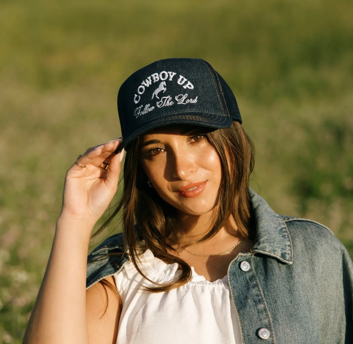 Cowboy Up Trucker Hat