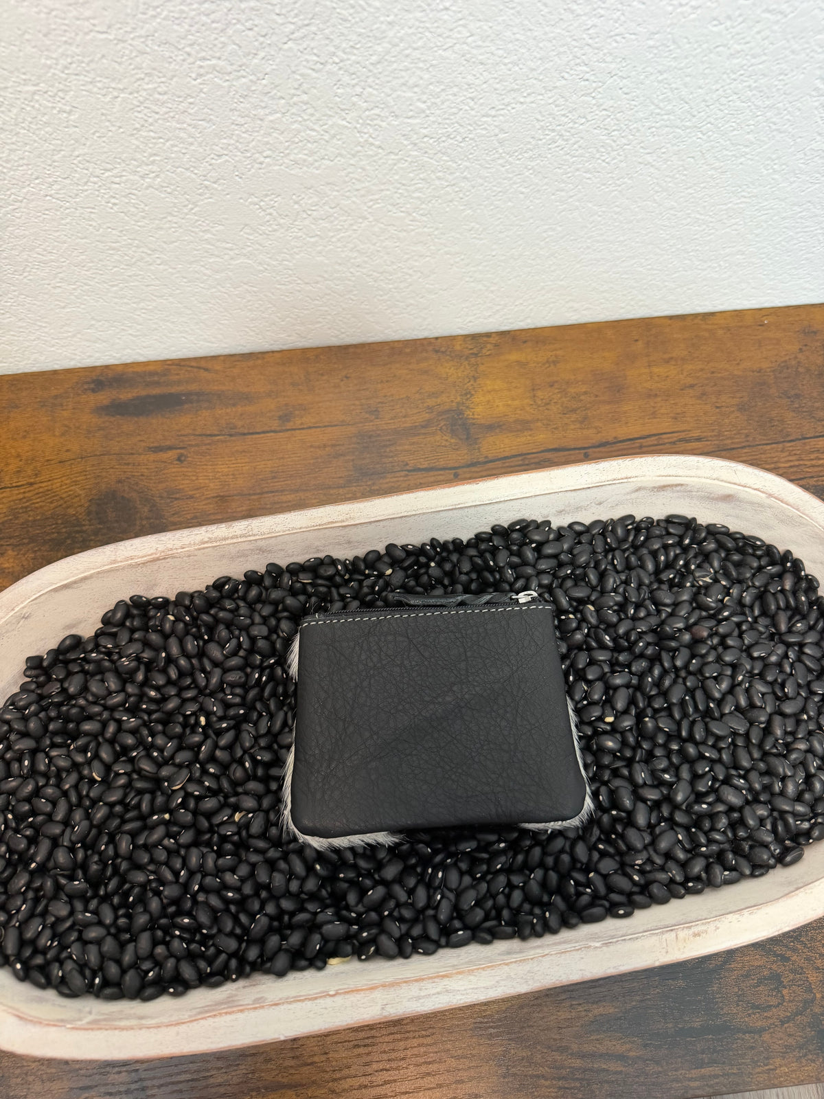 Cowhide Coin Pouch