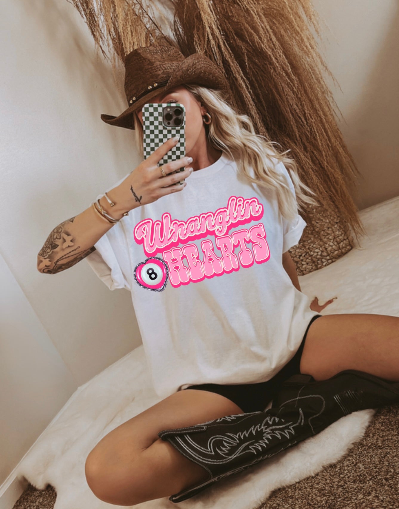 Wranglin Hearts Graphic