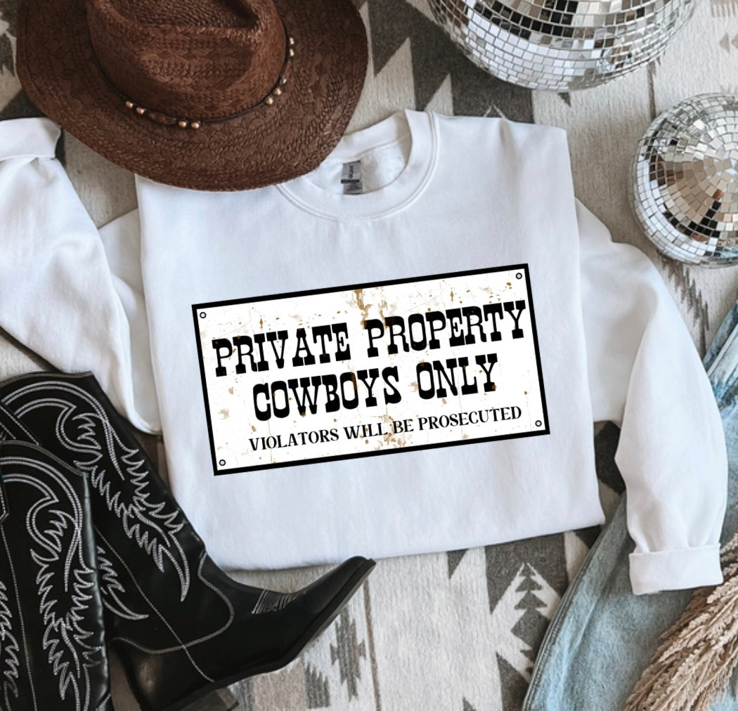 Private Property Crewneck