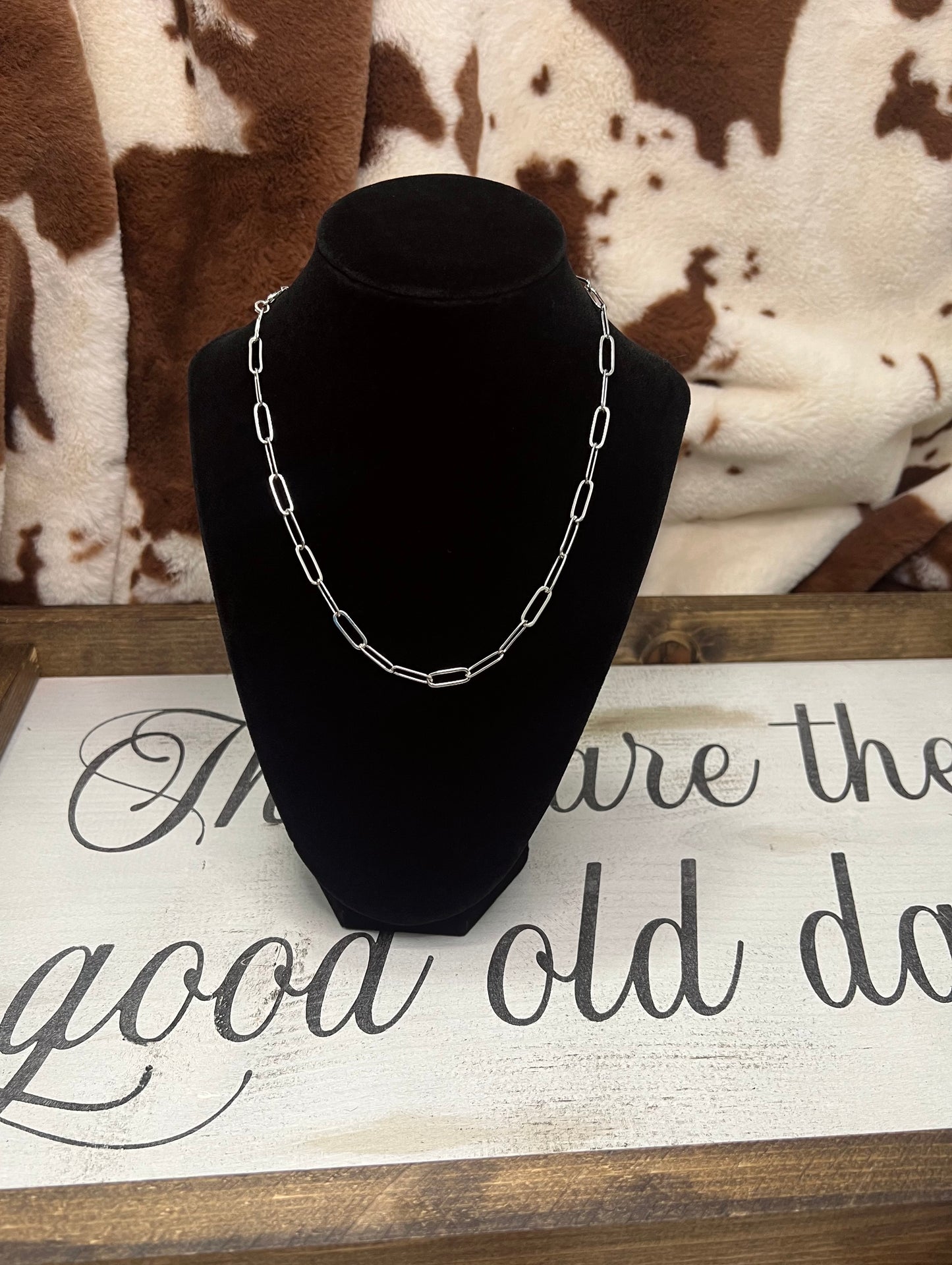 Paper Clip Choker