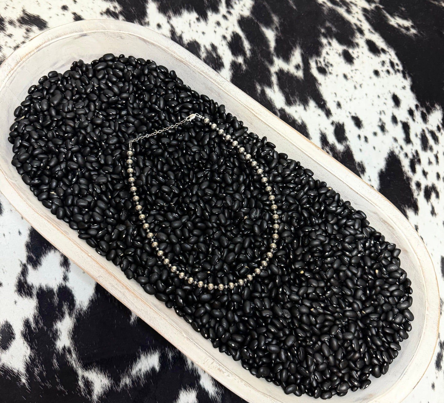 Graduated Sterling Silver Pearls