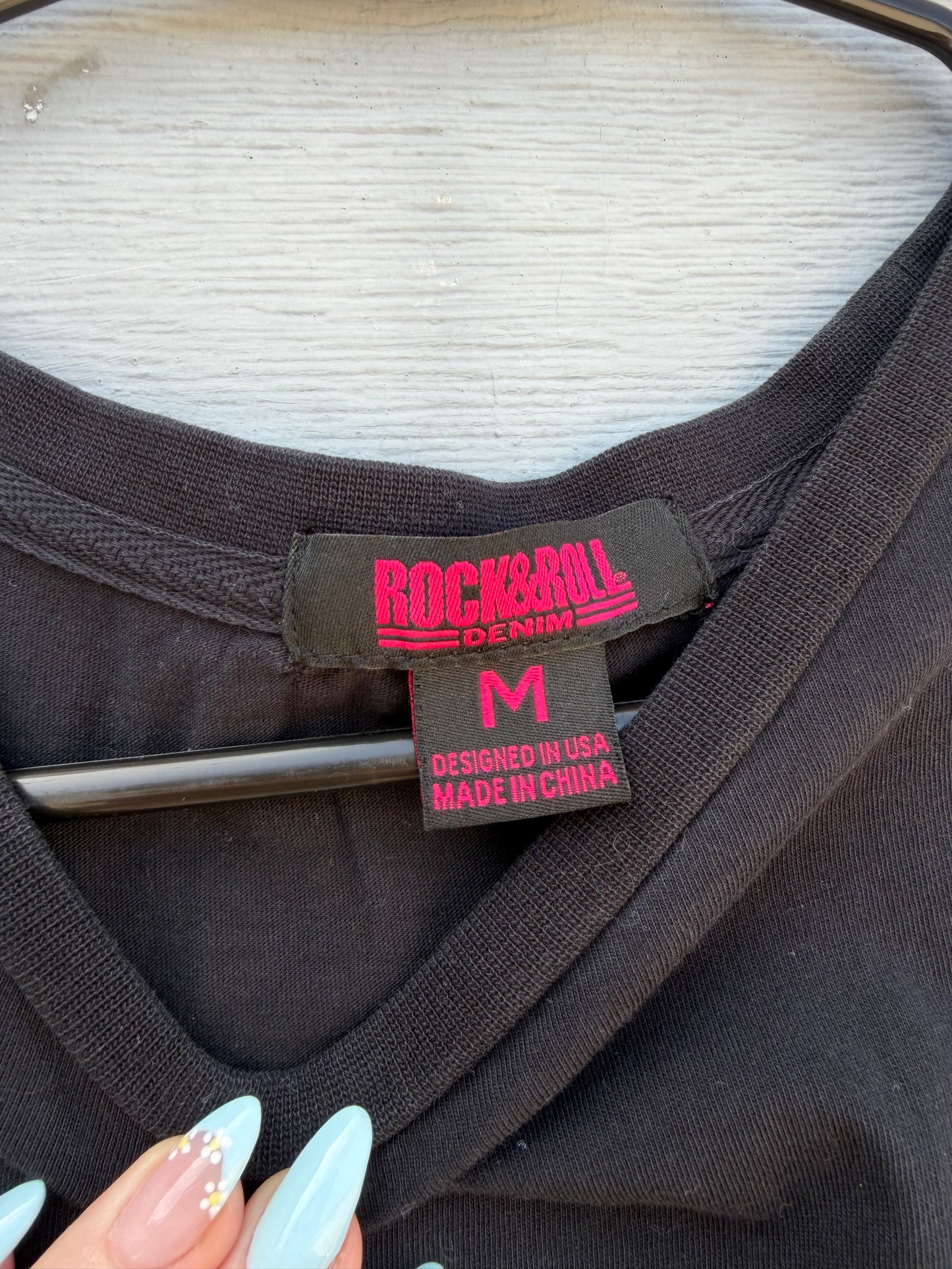 Rock N Roll Denim Tee M