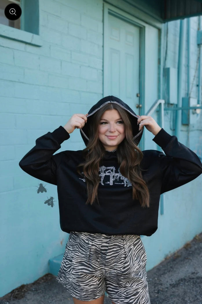 Retro Quarter Zip