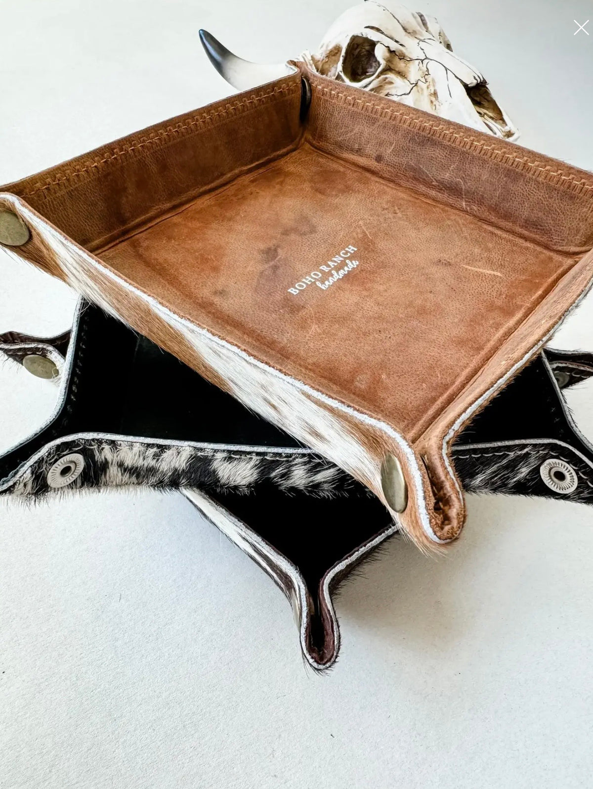 Cowhide Tray