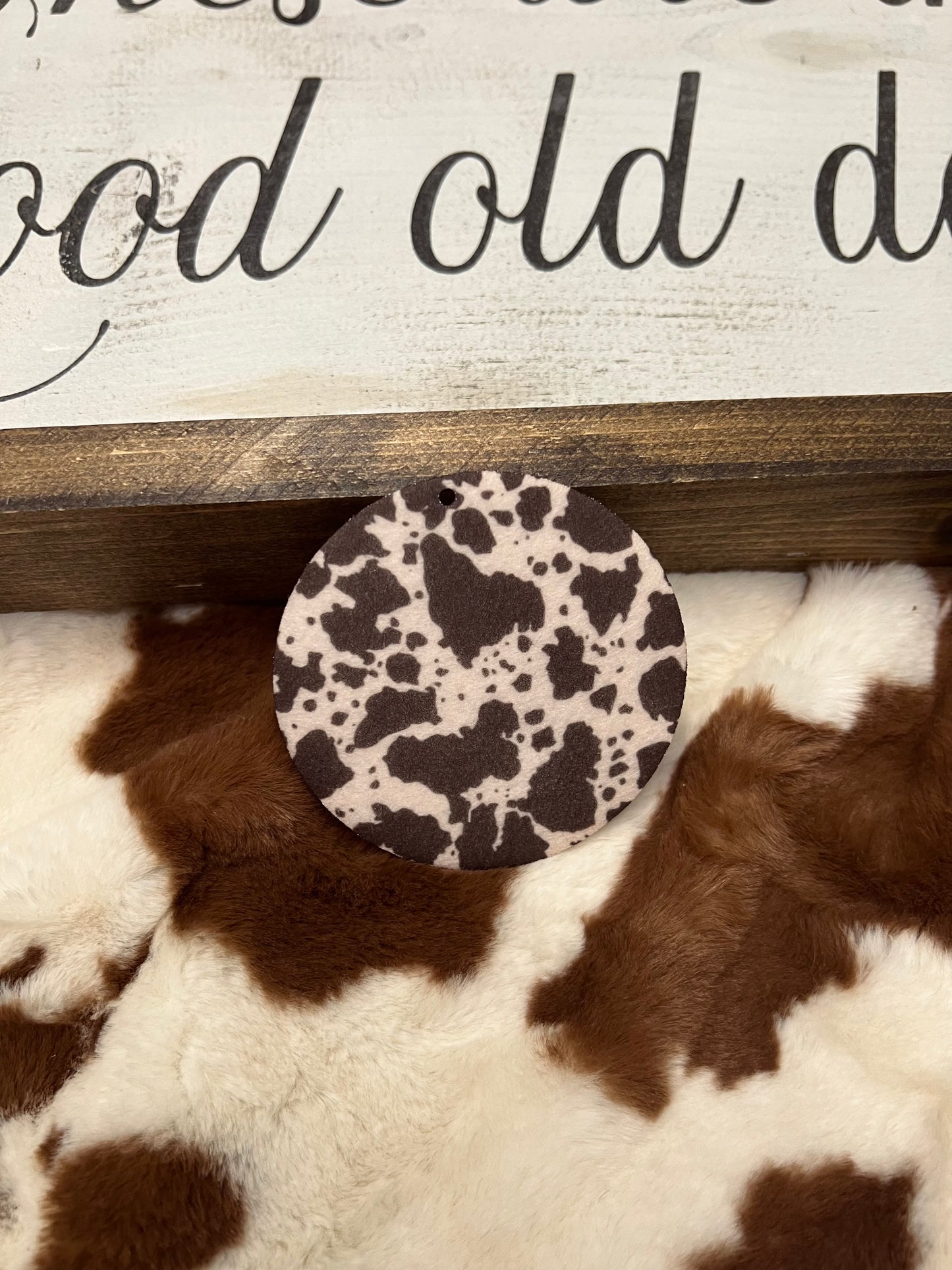 Cow Print Freshie