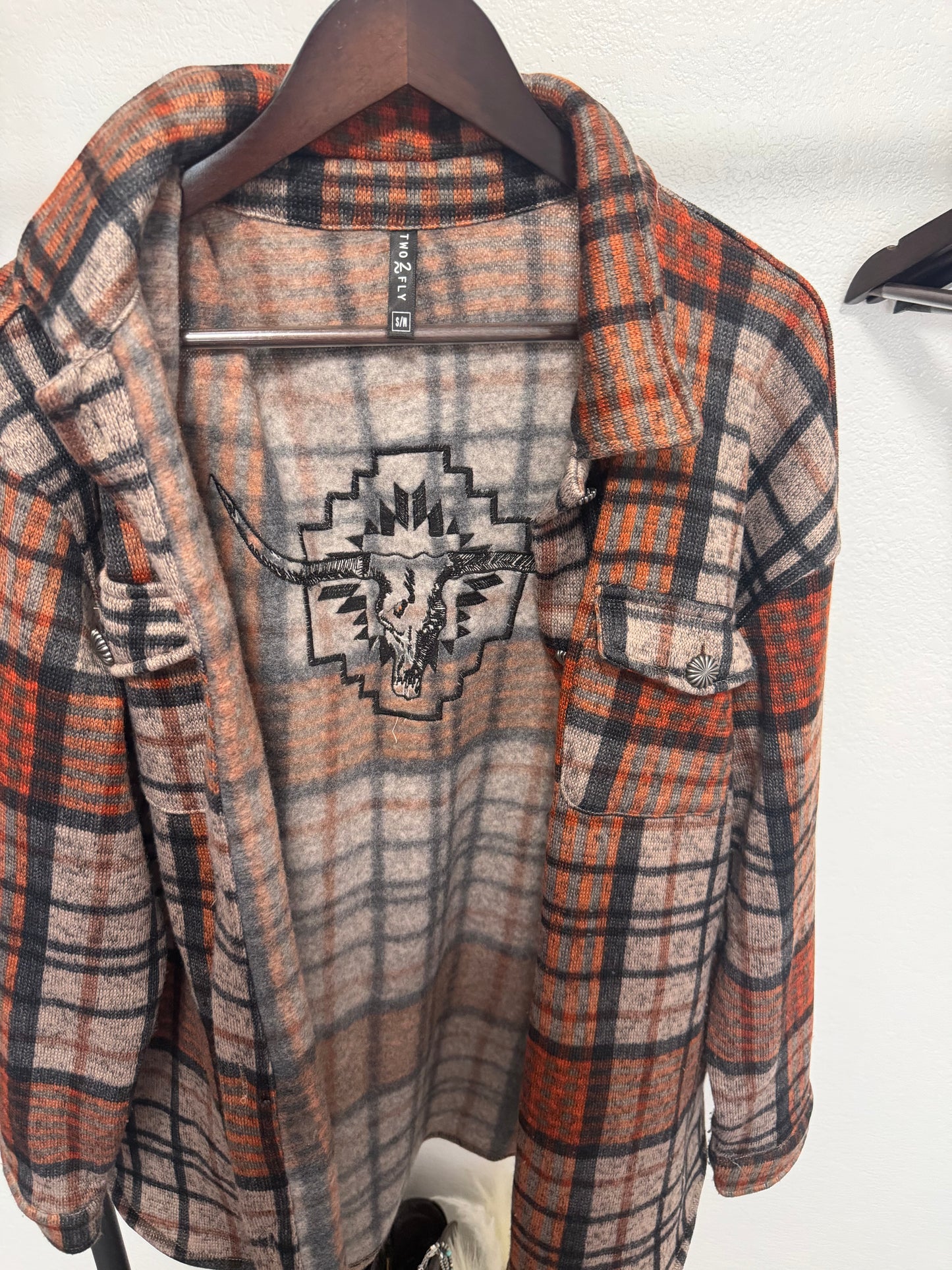 S/M Flannel Sweater