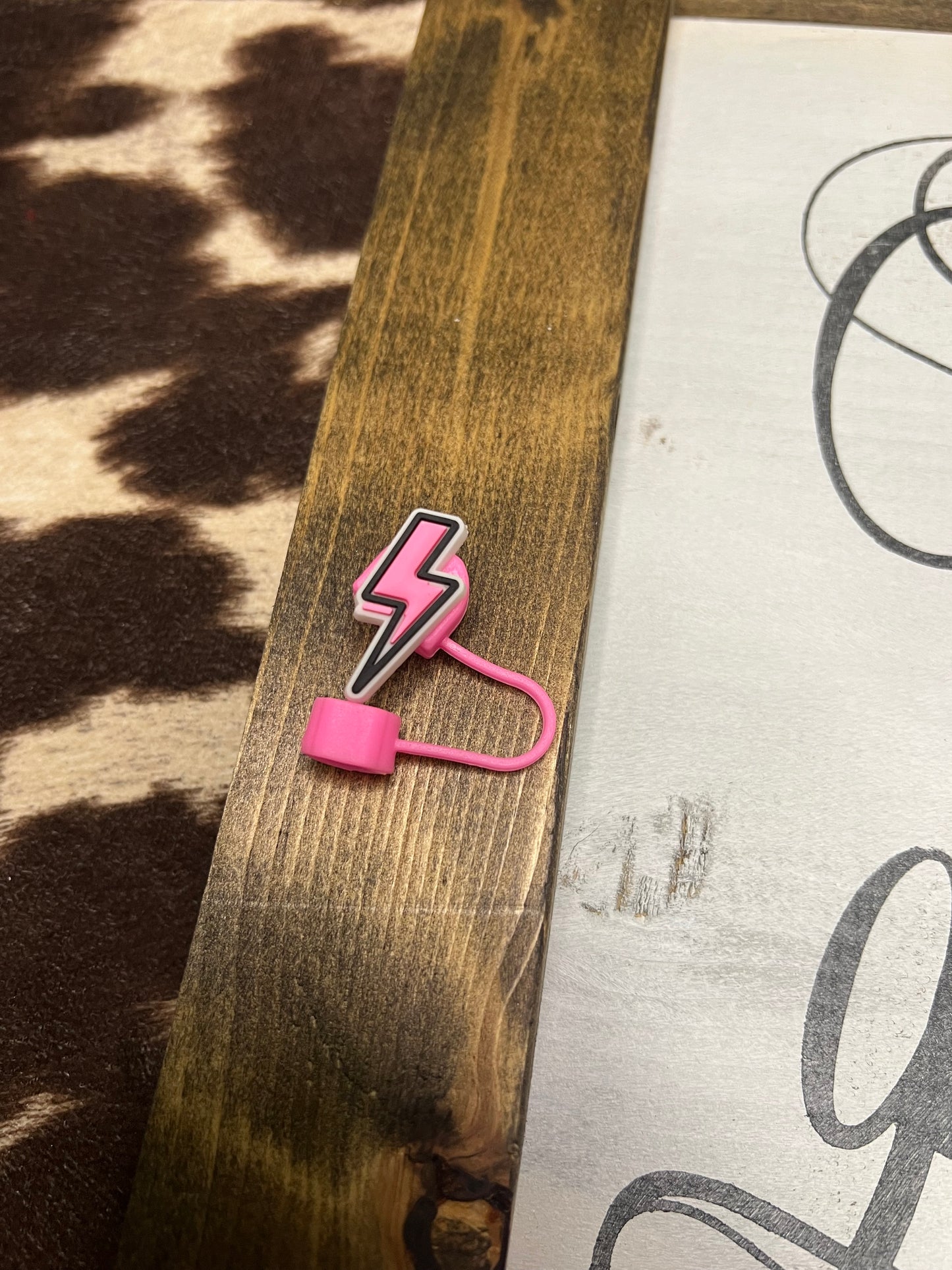 Lightning Bolt Straw Topper