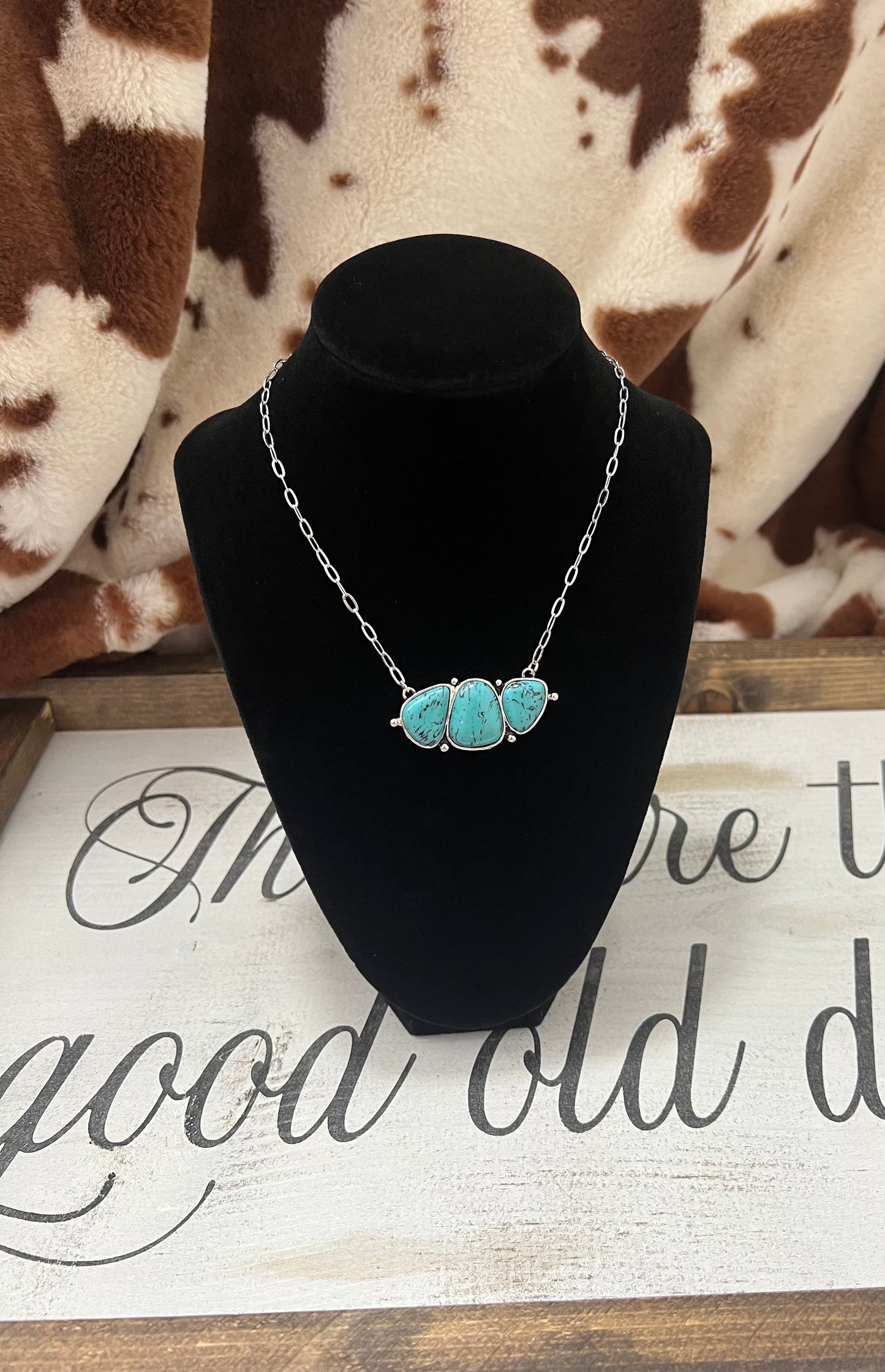 Turquoise Statement Necklace