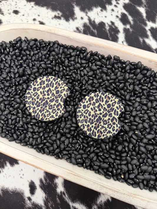 Cheetah Car Coasters