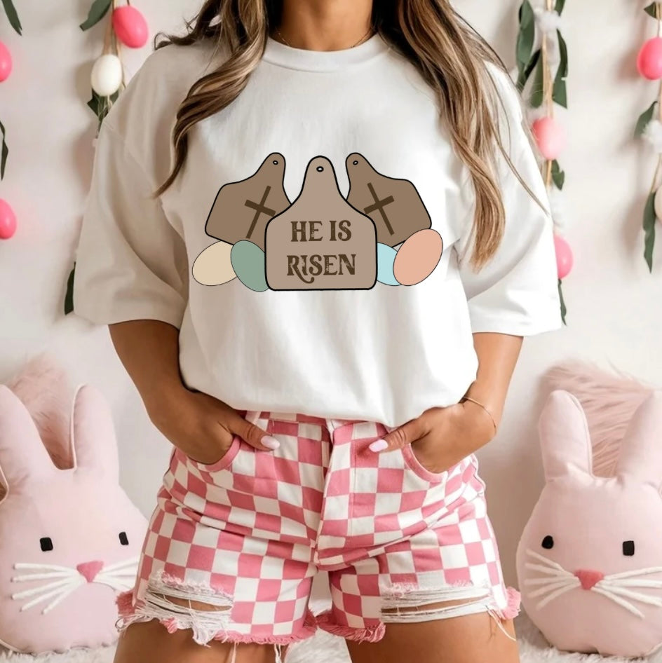 He Is Risen Graphic