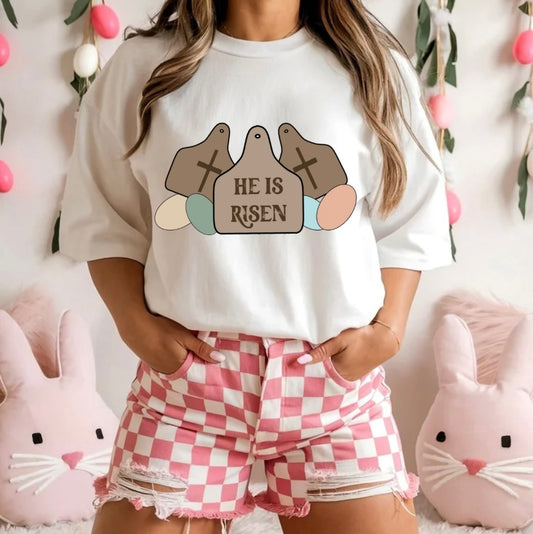 He Is Risen Graphic