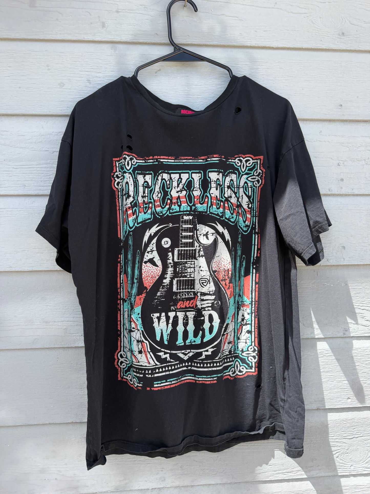 Rock N Roll Denim Tee M