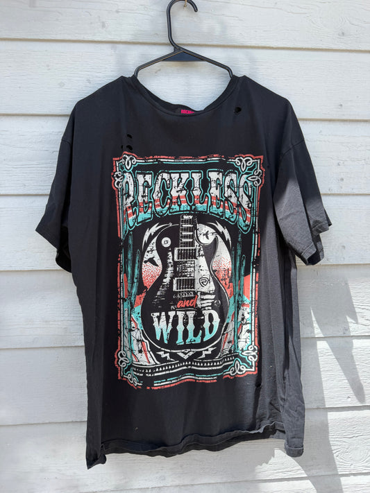Rock N Roll Denim Tee M