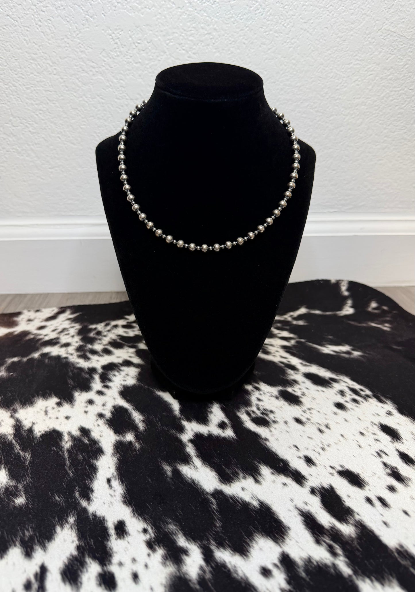 Graduated Sterling Silver Pearls