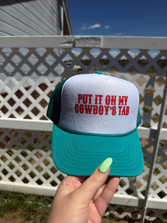 Cowboys Tab Trucker Hat