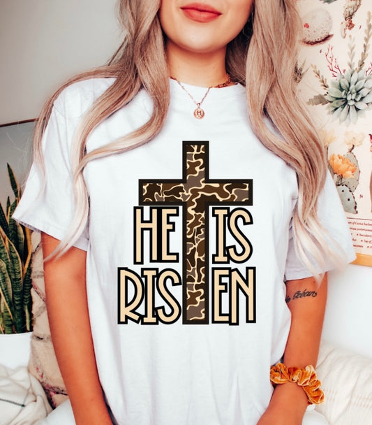 Camo Cross Graphic