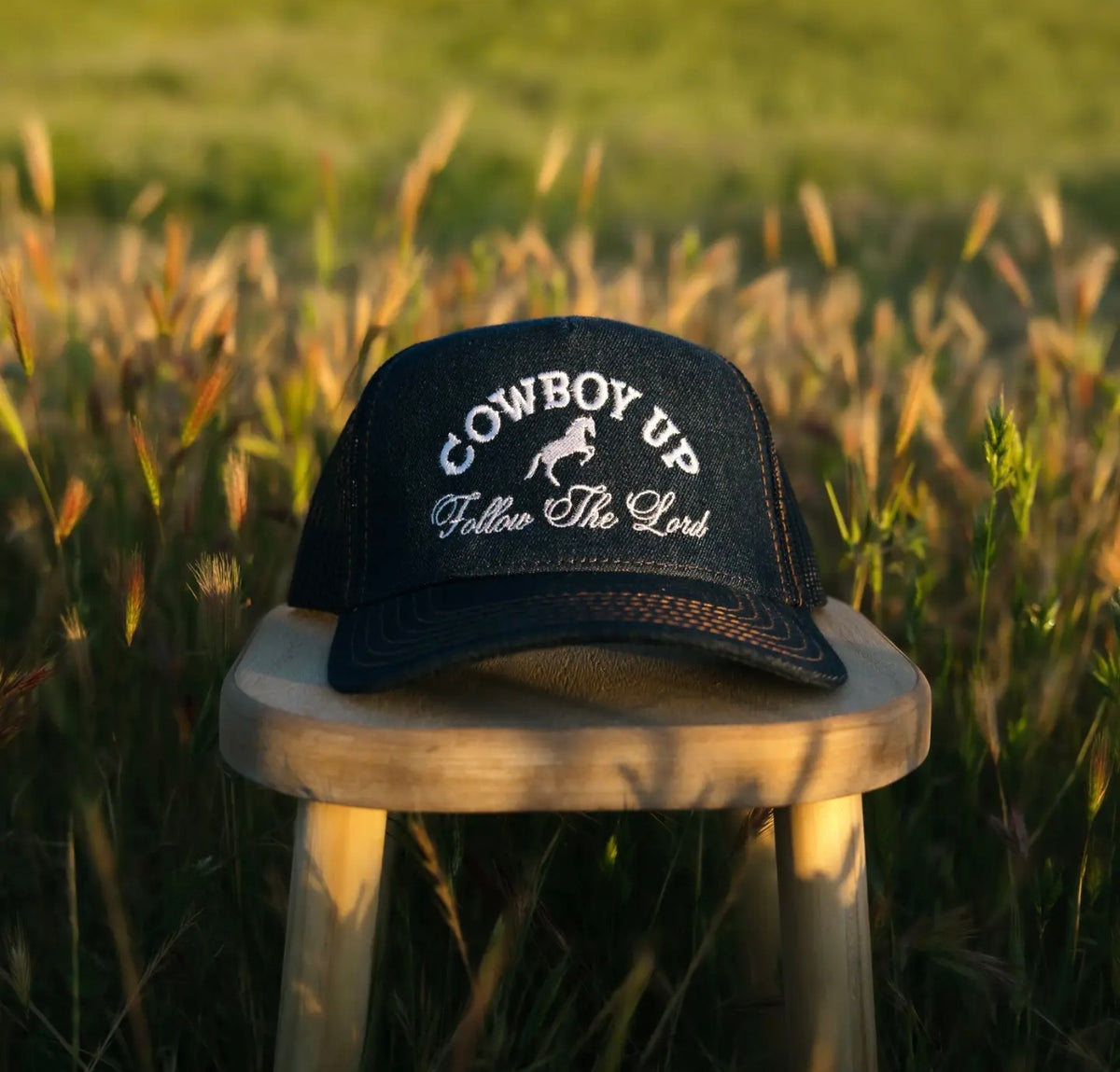 Cowboy Up Trucker Hat