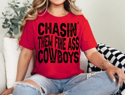 Chasin Cowboys Tee