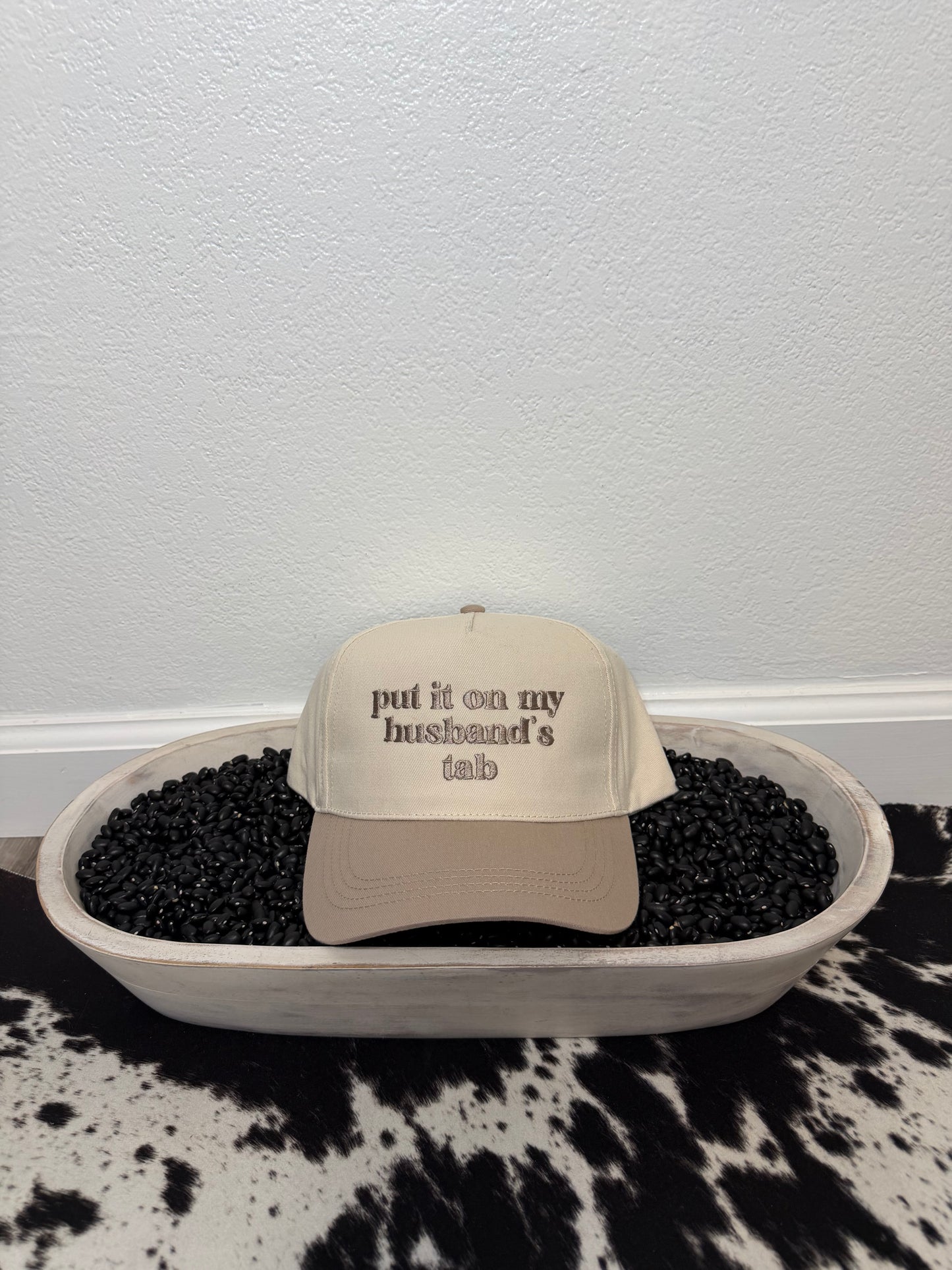 Husbands Tab Trucker Hat