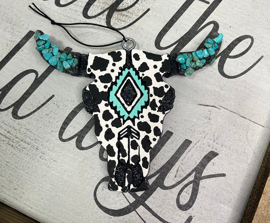 Cow Skull Freshie
