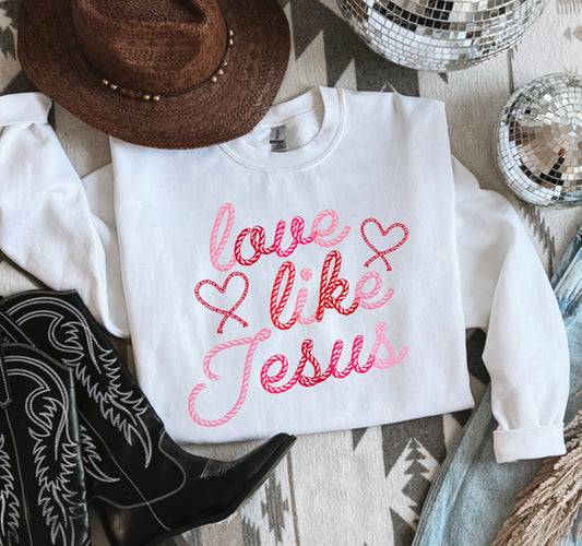 Love Like Jesus Graphic