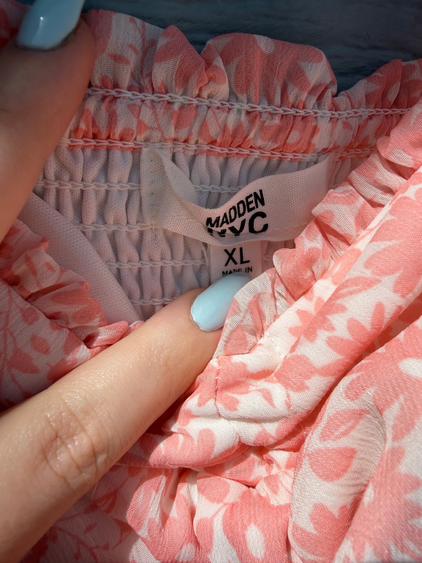 Madden Floral Dress XL