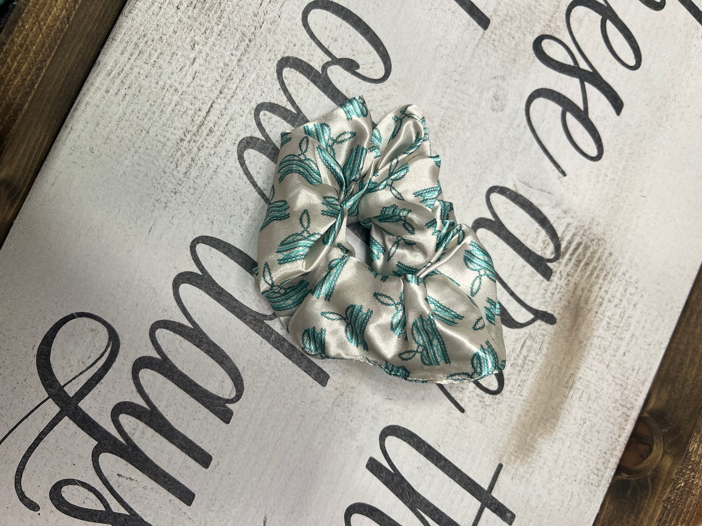 Boot Stitch Scrunchie