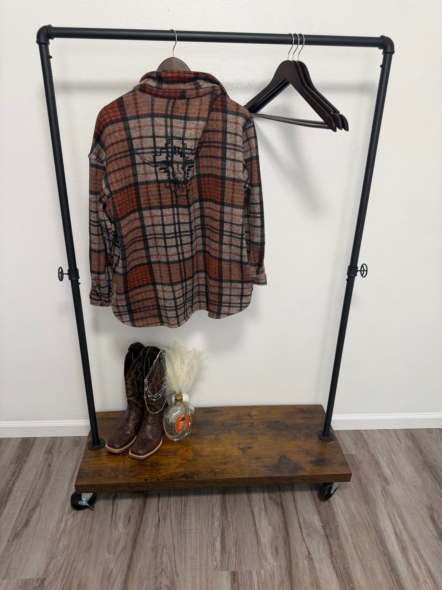 S/M Flannel Sweater