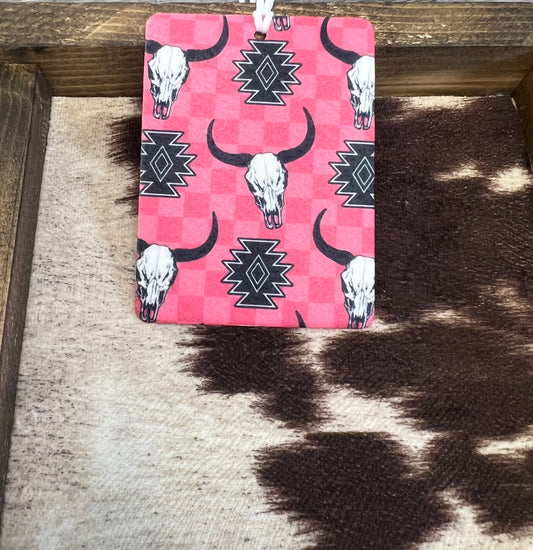 Punchy Pink Felt Freshie