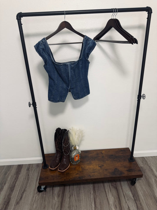 M Denim Top