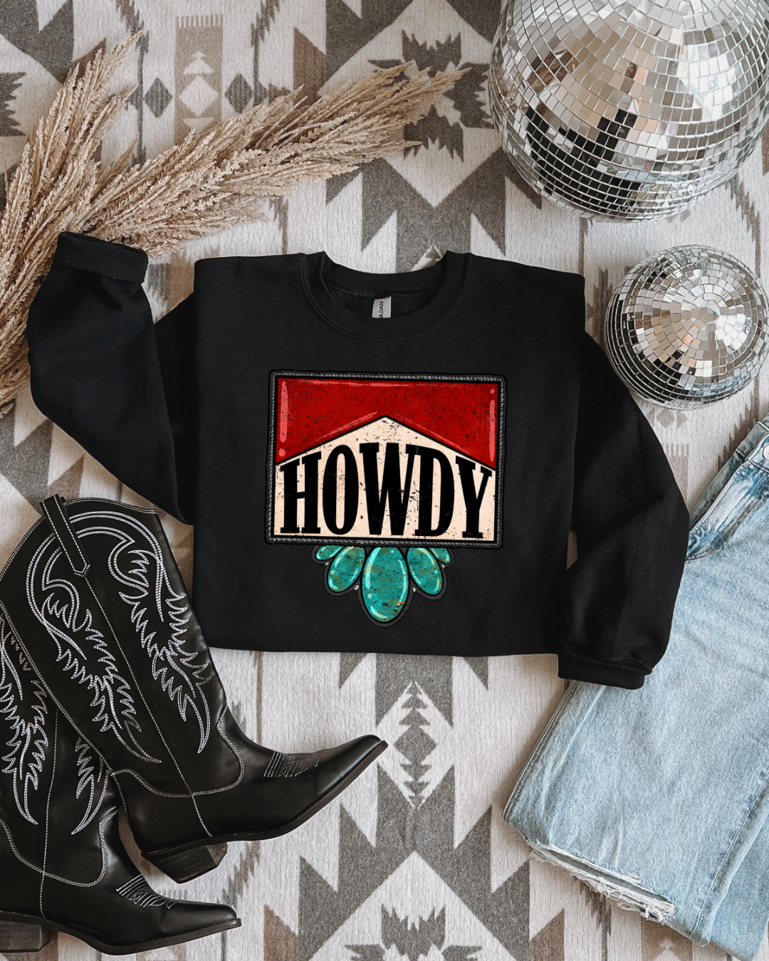 Howdy Crewneck