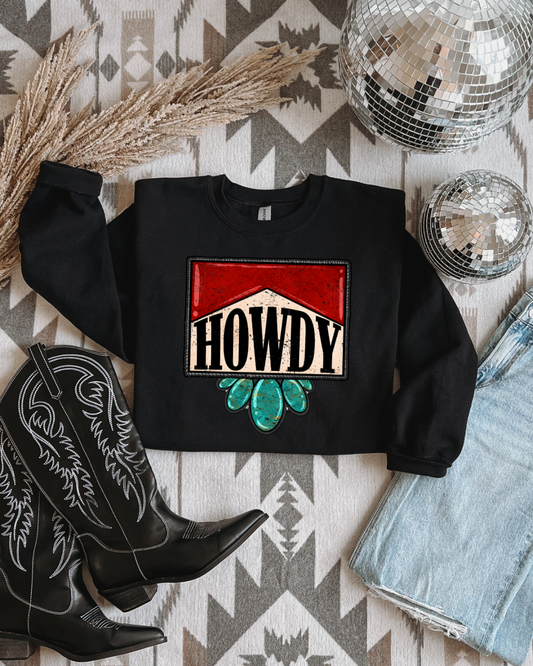 Howdy Crewneck