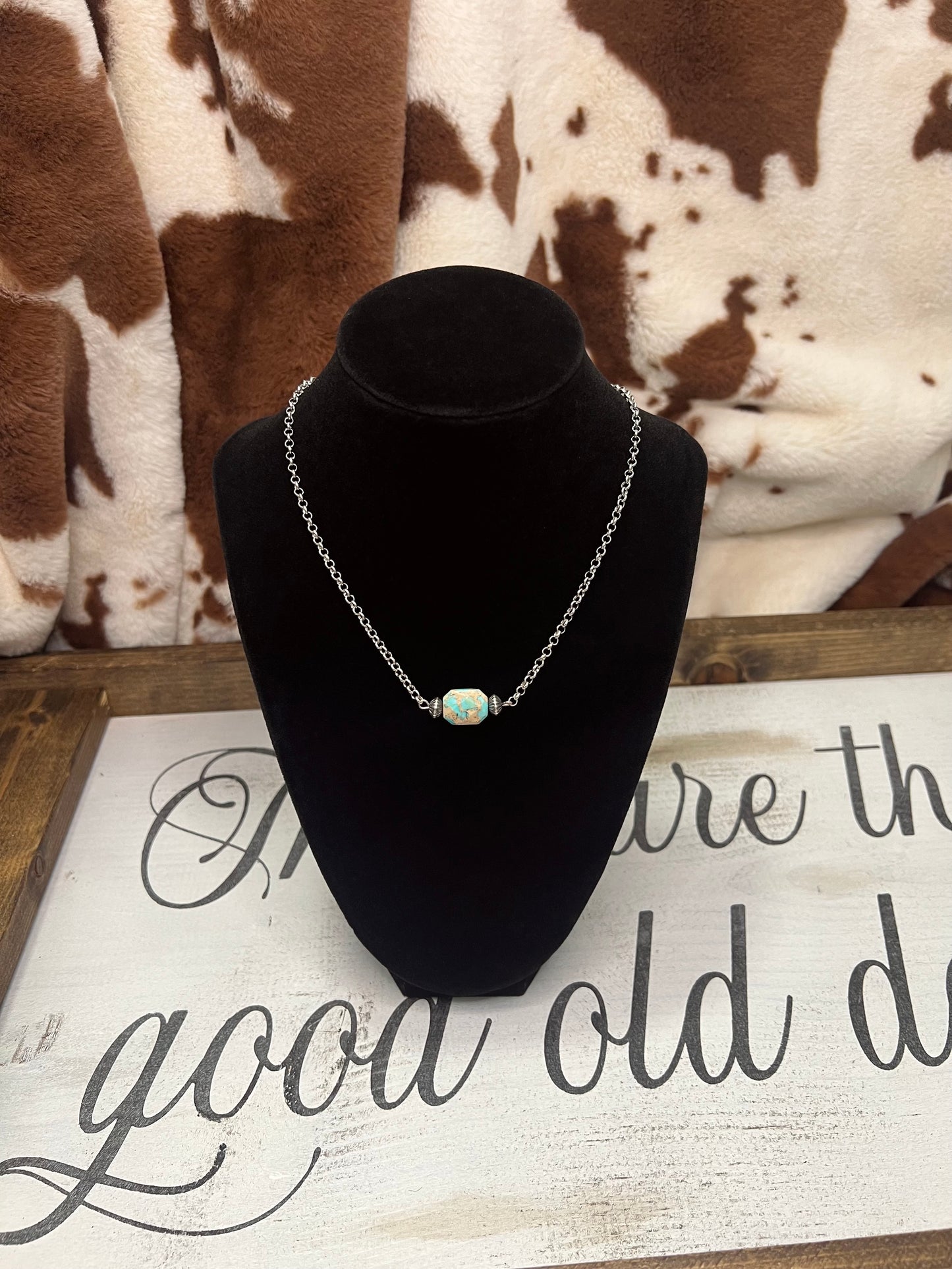 Saucer Necklace