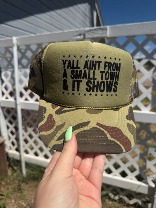 Small Town Trucker Hat