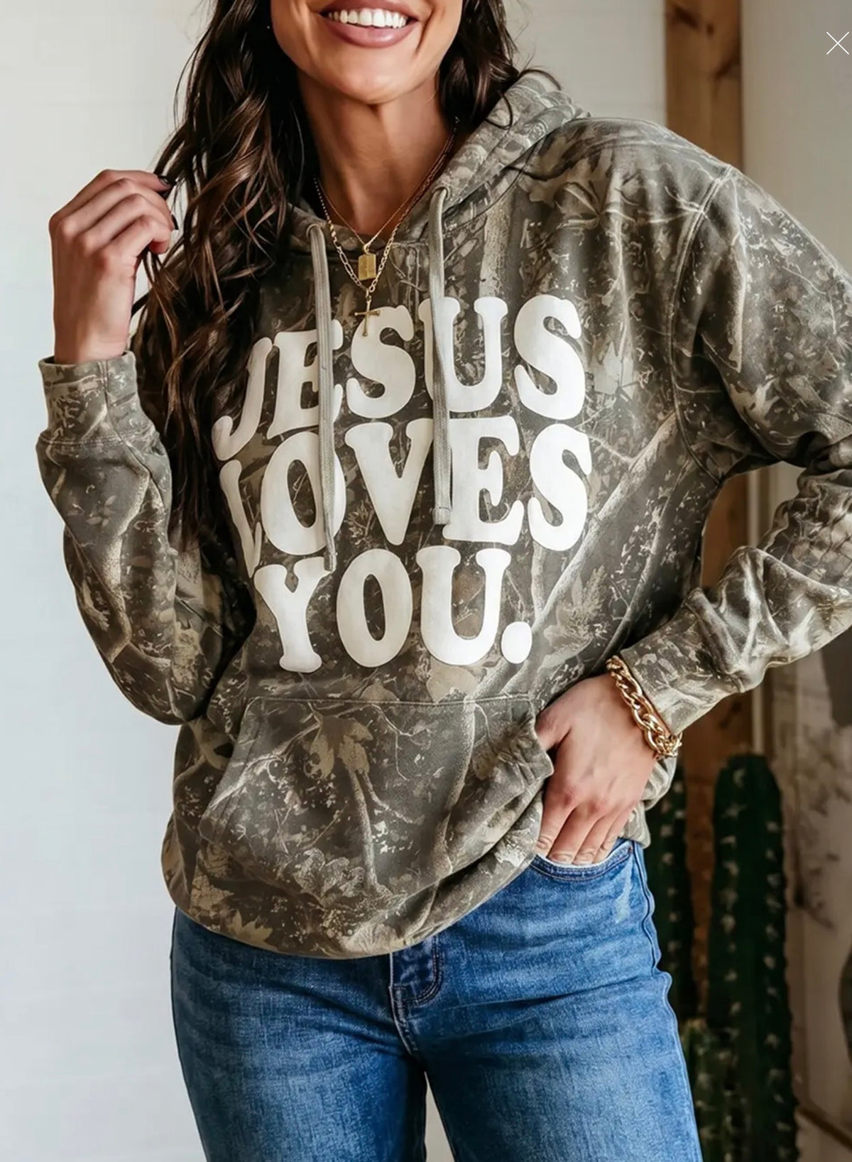 Jesus Loves You Hoodie