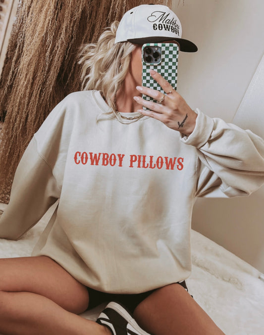 Cowboy Pillows Crewneck