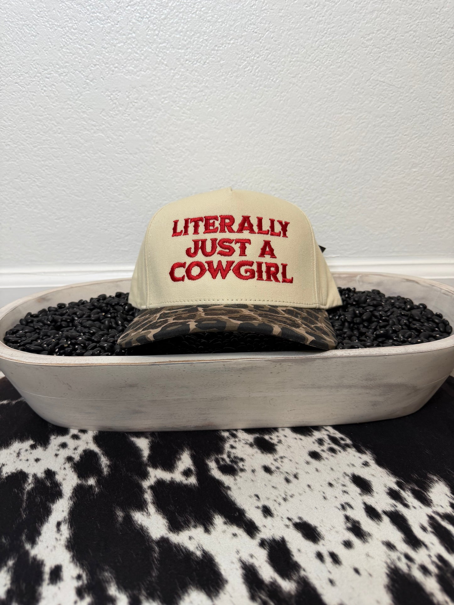 Literally A Cowgirl Trucker Hat