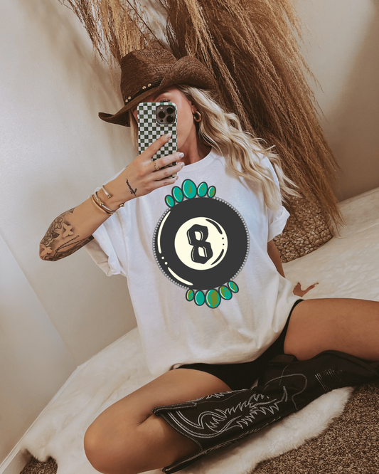 8 Ball Graphic Tee
