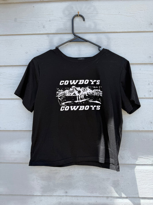 Cowboys Crop Top L