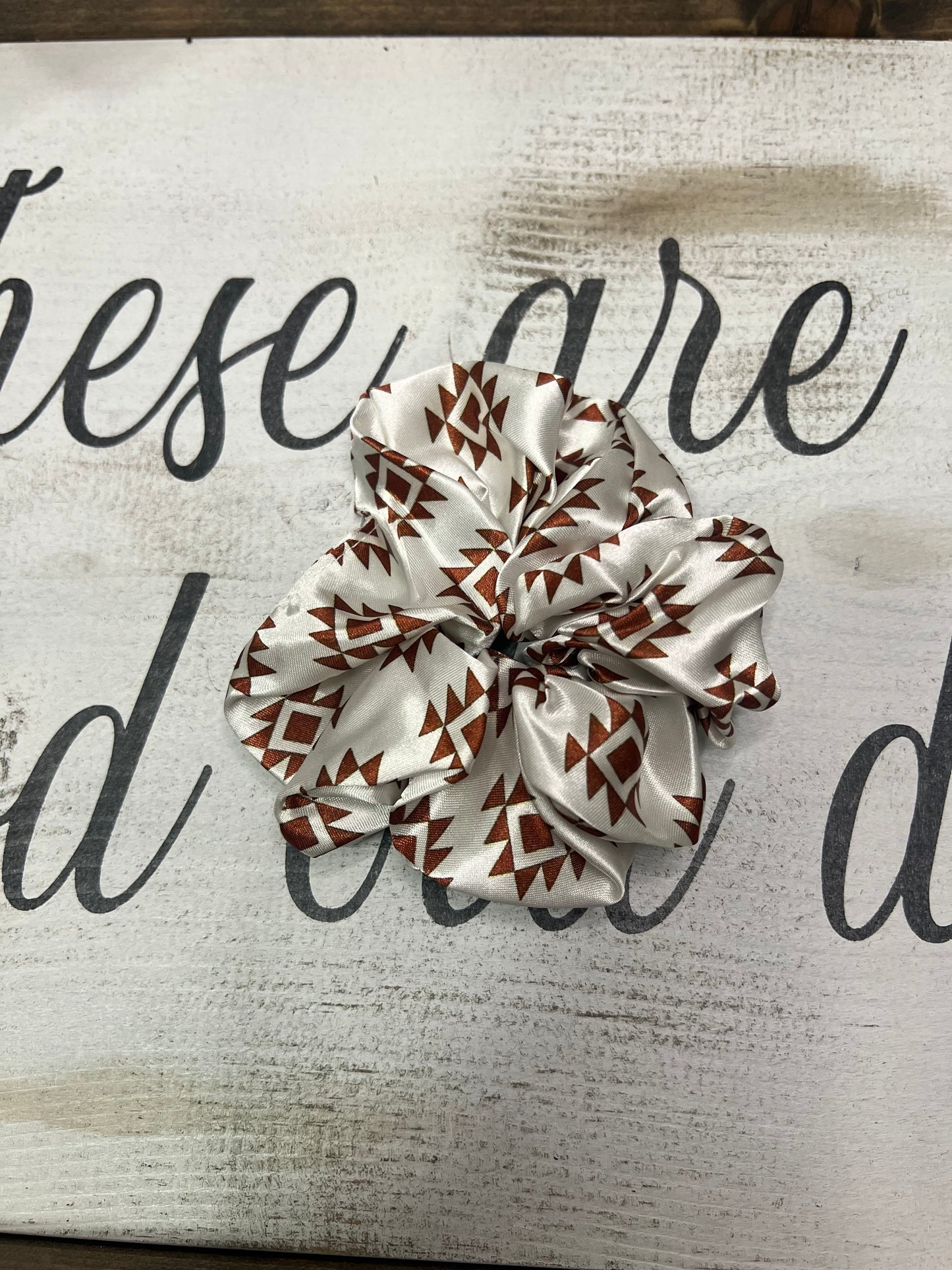 Aztec Scrunchie