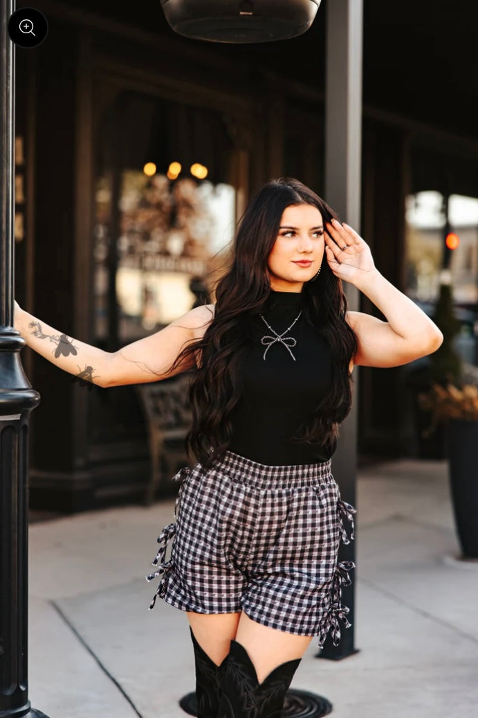 Gingham Gallup Shorts