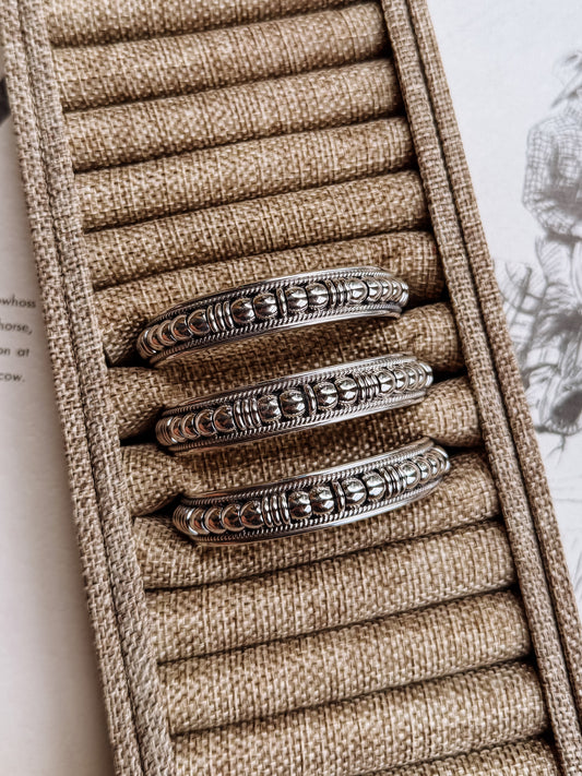 Riverwind Silver Coil Cuff Bracelet