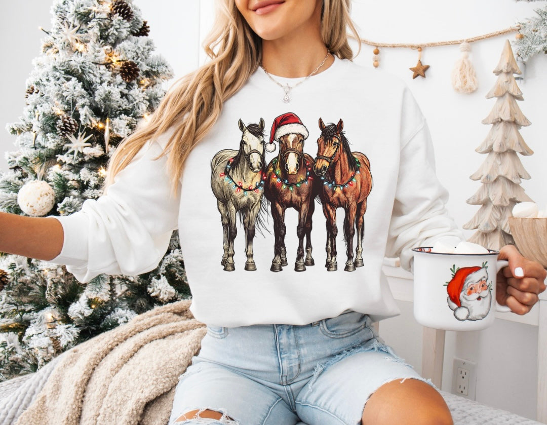 Santa’s Horses Graphic