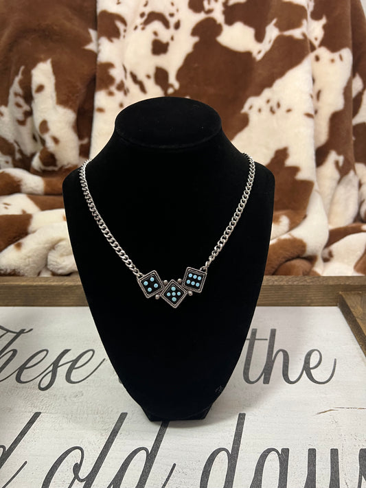 Dice Chain Necklace